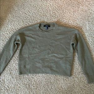 Forever 21 knit cropped sweater